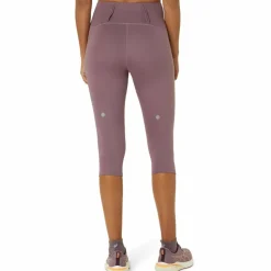 Asics Women's Road High Waist Capri Tight Dusty Mauve