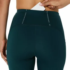 Asics Women's Road High Waist Capri Tight Saxon Green