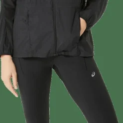 Asics Women's Road Packable Jacket Performance Black