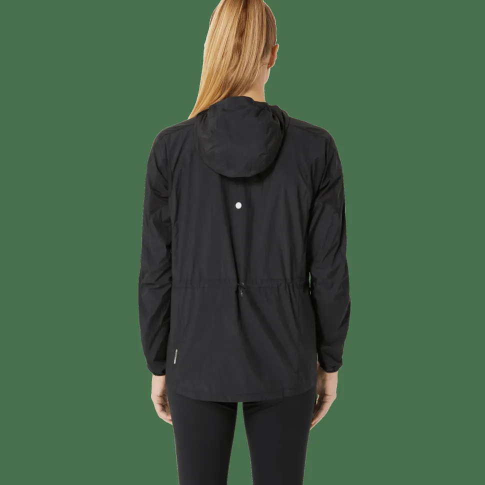 Asics Women's Road Packable Jacket Performance Black