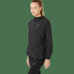 Asics Women's Road Packable Jacket Performance Black