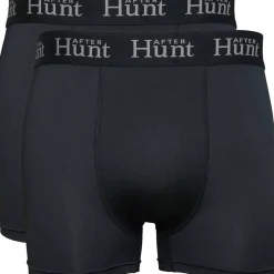 Avignon Men's AFTER Hunt Boxer 2-pack Basic Black