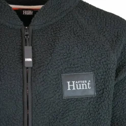 Avignon Unisex AFTER Hunt Fleece Jacket Basic Black