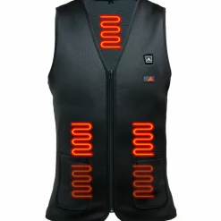 Avignon Unisex HEAT SecondSkin - Thin Heated Vest Basic Black