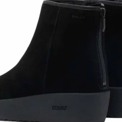 Bally Guard Iii M Calf Suede Black