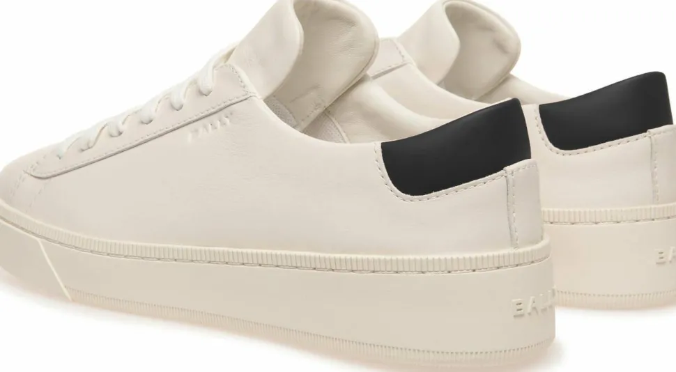 Bally Women's Ryvery White/Black
