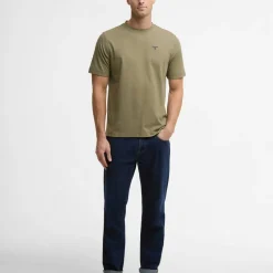 Barbour Men's Barbour Rf Sports T-Sh Grey Olive