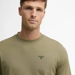 Barbour Men's Barbour Rf Sports T-Sh Grey Olive