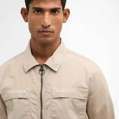Barbour Men's Glendale Overshirt Concrete