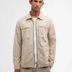 Barbour Men's Glendale Overshirt Concrete