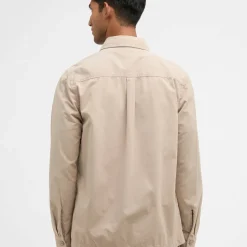 Barbour Men's Glendale Overshirt Concrete