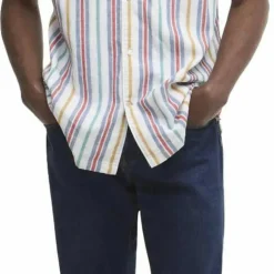 Barbour Men's Waterbay Striped Shirt White