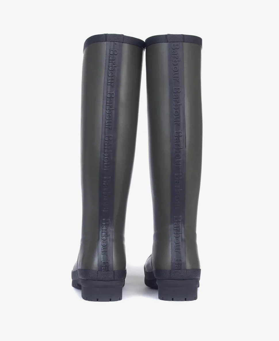 Barbour Women's Abbey Wellington Boots Olive