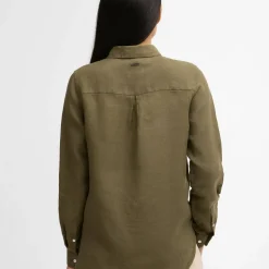 Barbour Women's Marine Shirt Dusky Khaki
