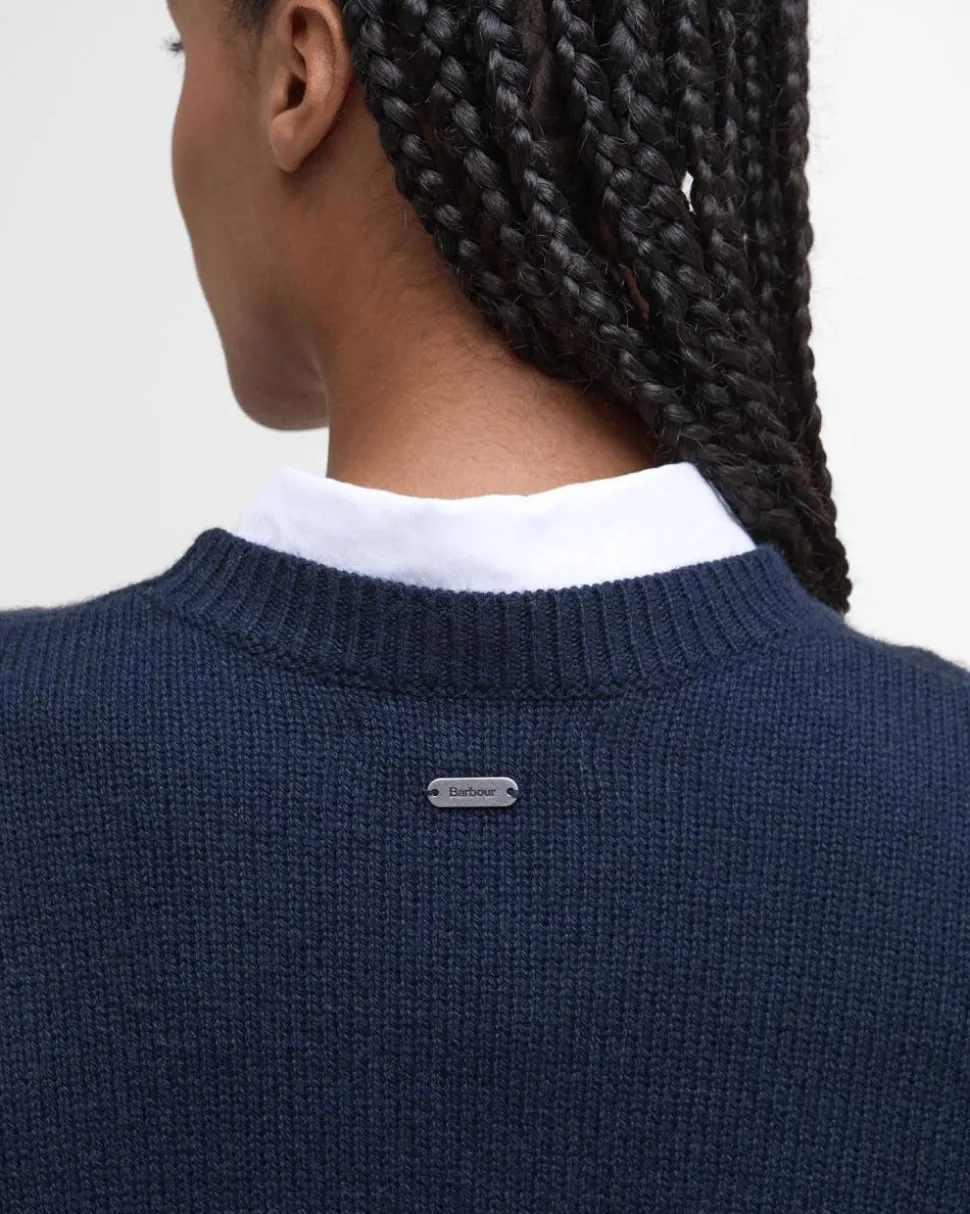 Barbour Women's Woodhouse Knitted Jumper Navy