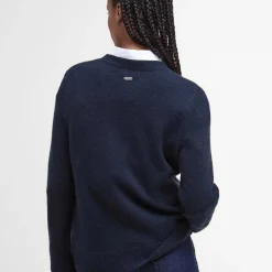 Barbour Women's Woodhouse Knitted Jumper Navy