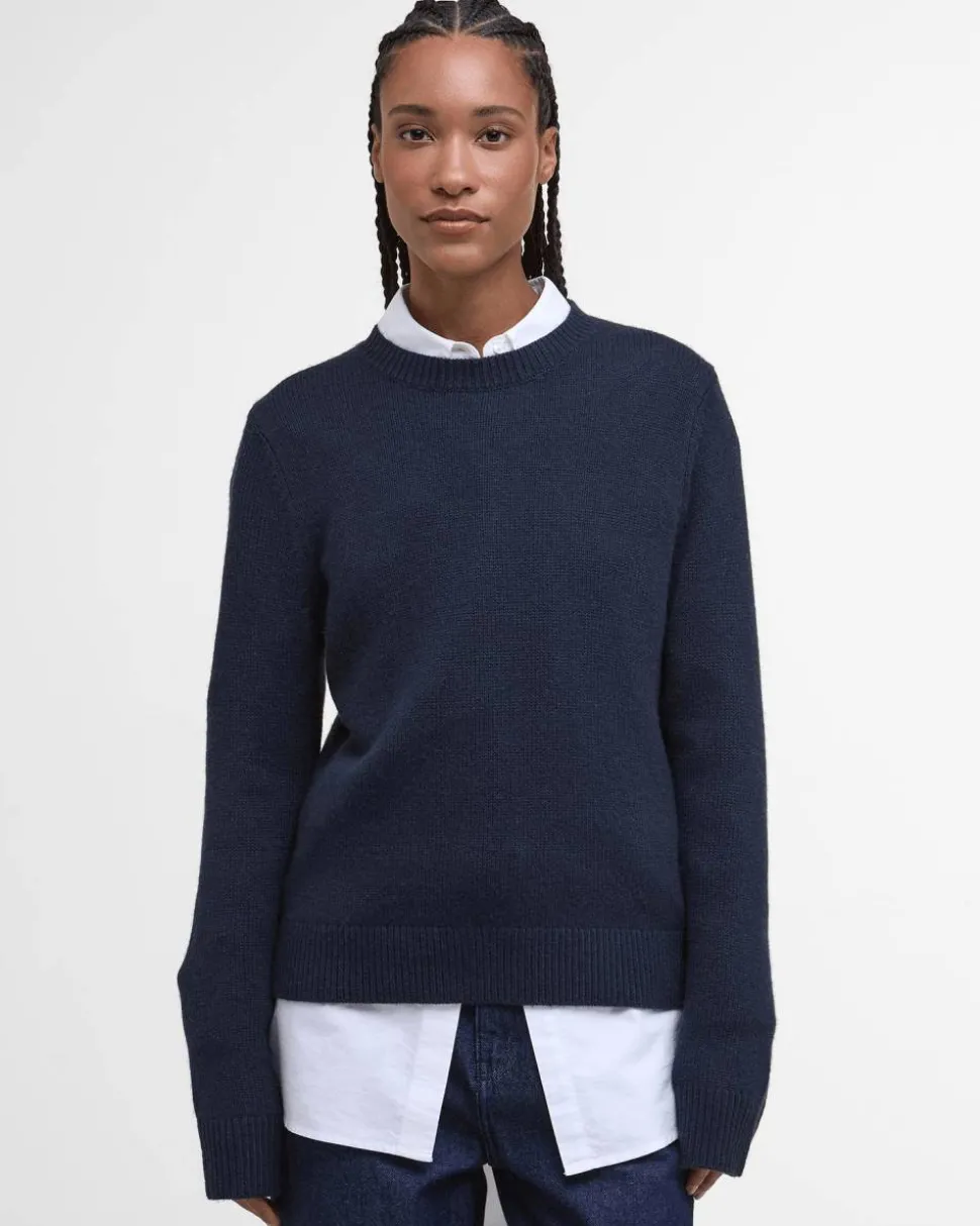 Barbour Women's Woodhouse Knitted Jumper Navy