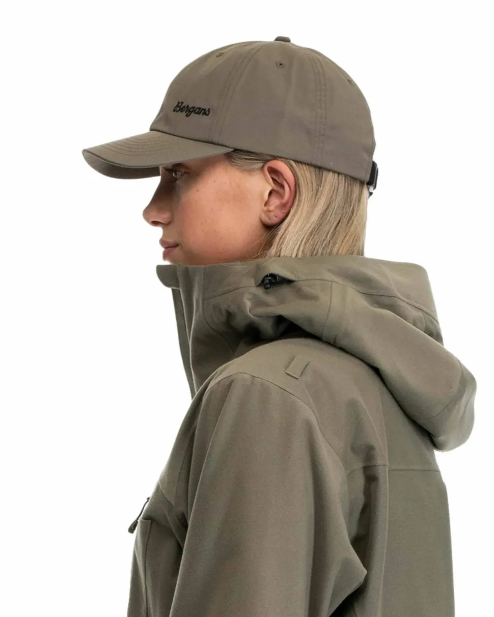 Bergans Hovet Strapback Cap Green Mud
