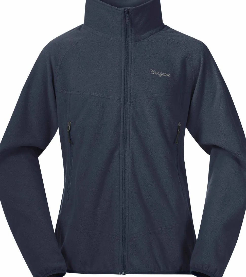 Bergans Juniors' Fleece Midlayer Jacket Navy Blue