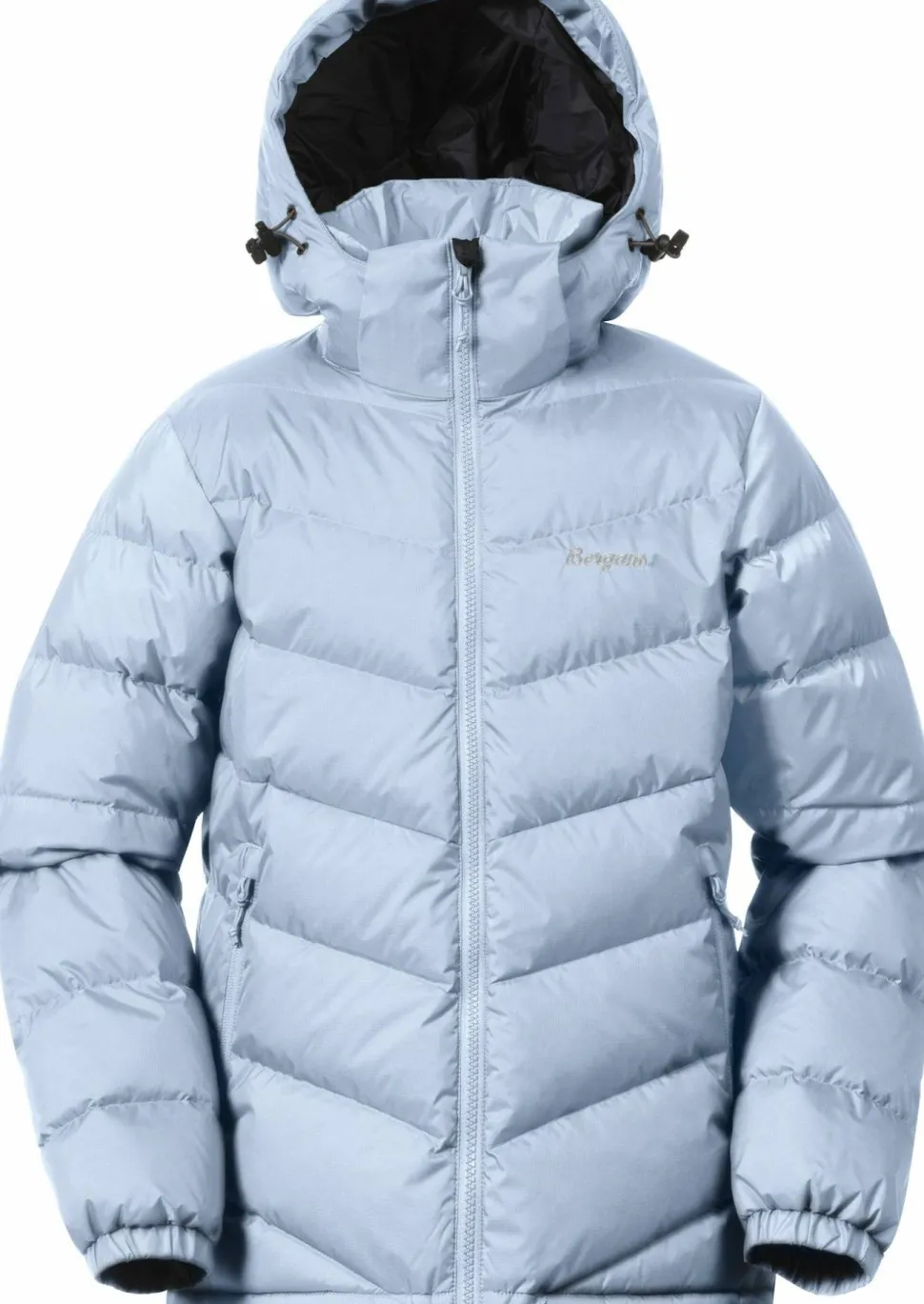 Bergans Juniors' Warm Down Jacket Unisex Cool Blue