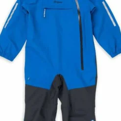 Bergans Kids' Lilletind Coverall Olympic Blue/dark Shadow Grey