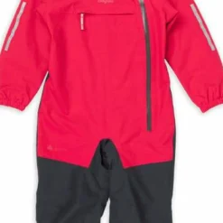 Bergans Kids' Lilletind Coverall Alpine Rose/dark Shadow Grey
