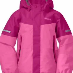 Bergans Kids' Lilletind Insulated Jacket Ibis Rose/Fandango Purple