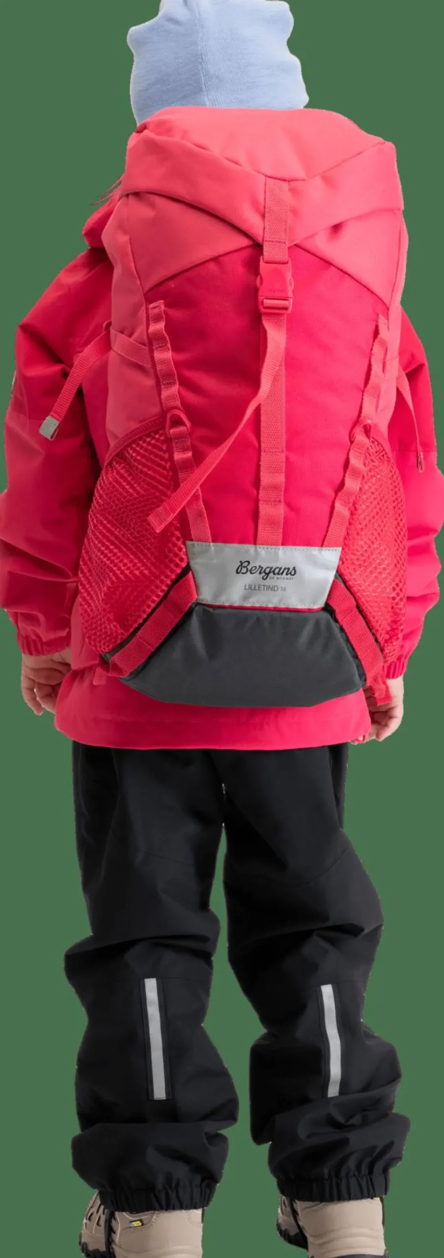 Bergans Kids' Lilletind 18L Light Alpine Rose/alpine Rose