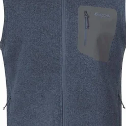 Bergans Men's Kamphaug Knitted Vest Granite Blue