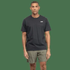 Bergans Men's Logo Cotton Tee Dark Shadow Grey
