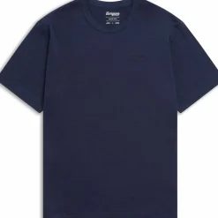 Bergans Men's Logo Merino Tee Navy Blue