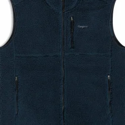 Bergans Men's Lunnan Pile Fleece Vest Navy Blue