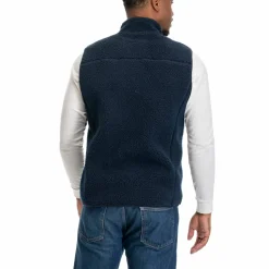 Bergans Men's Lunnan Pile Fleece Vest Navy Blue