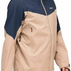 Bergans Men's Rabot Allround 3L Shell Jacket Warm Sand/Navy Blue