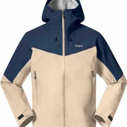 Bergans Men's Rabot Allround 3L Shell Jacket Warm Sand/Navy Blue
