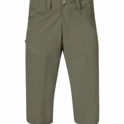 Bergans Men's Vandre Light Softshell Long Shorts Green mud