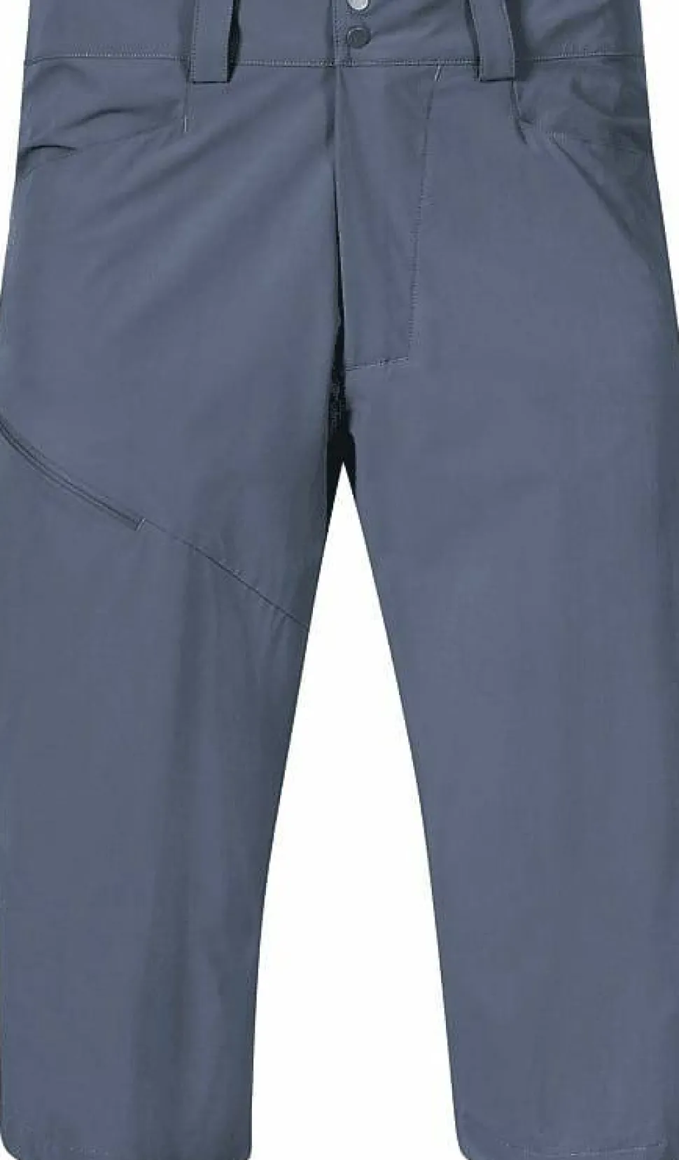 Bergans Men's Vandre Light Softshell Long Shorts Granite Blue