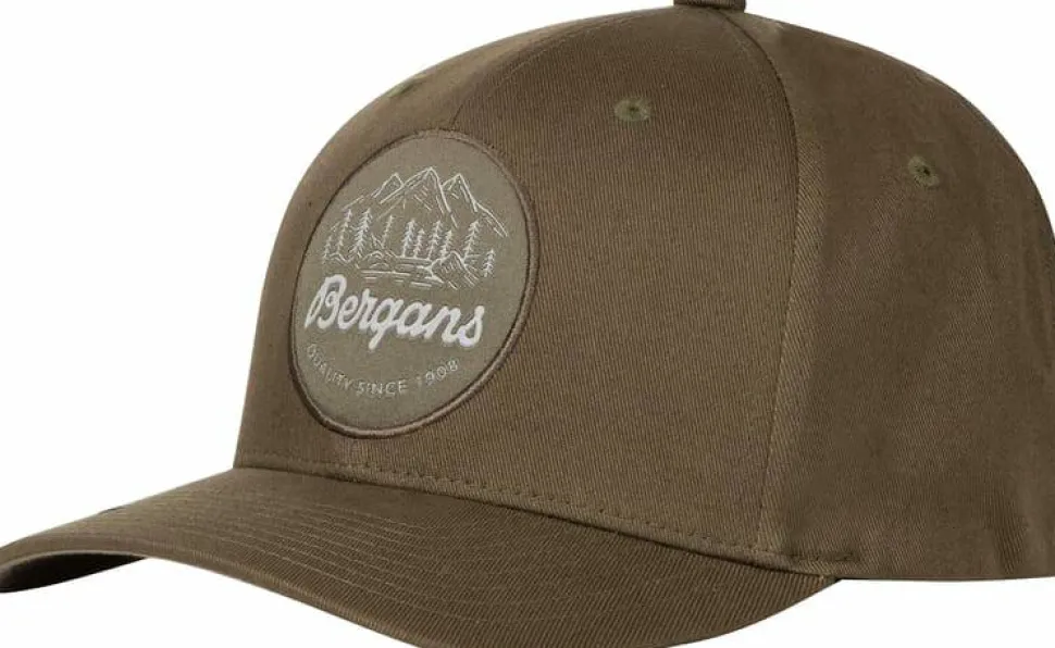 Bergans Nordmarka Epoch Flexfit Cap Green Mud