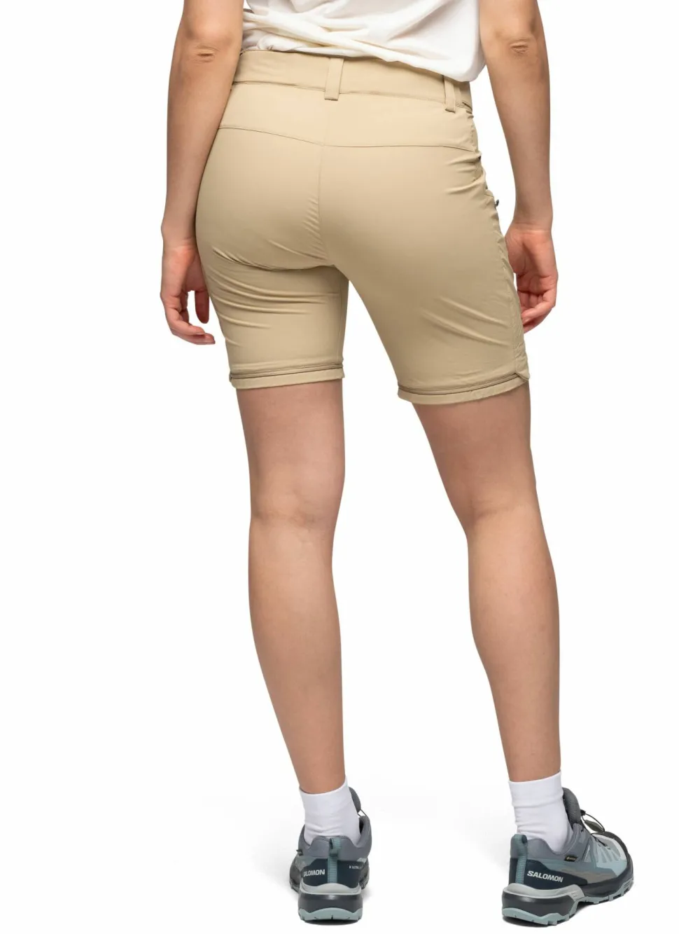 Bergans Women's Convertible Zip-Off Softshell Pants Warm Sand