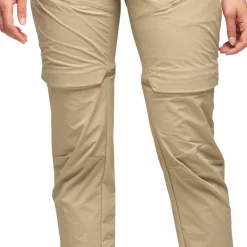 Bergans Women's Convertible Zip-Off Softshell Pants Warm Sand