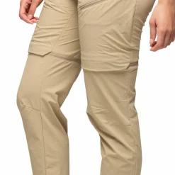 Bergans Women's Convertible Zip-Off Softshell Pants Warm Sand