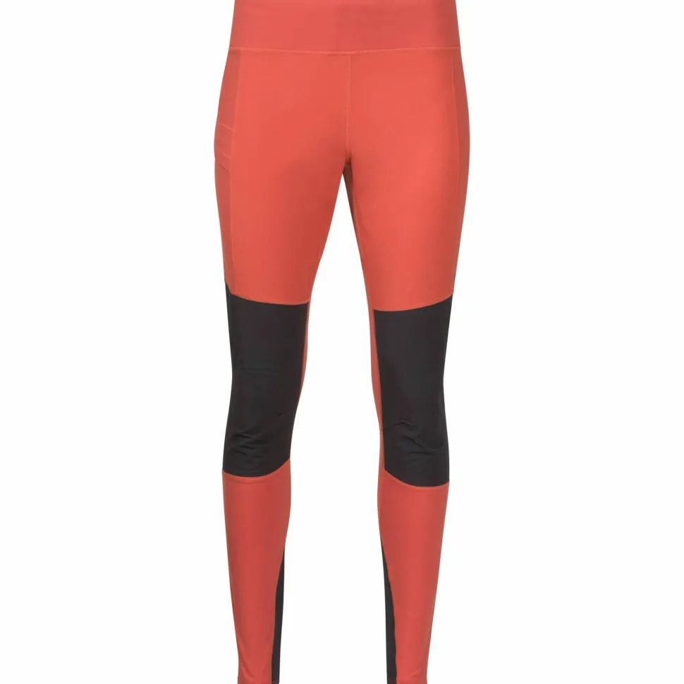 Bergans Women's Fløyen Outdoor Tights Brick/Solid Charcoal