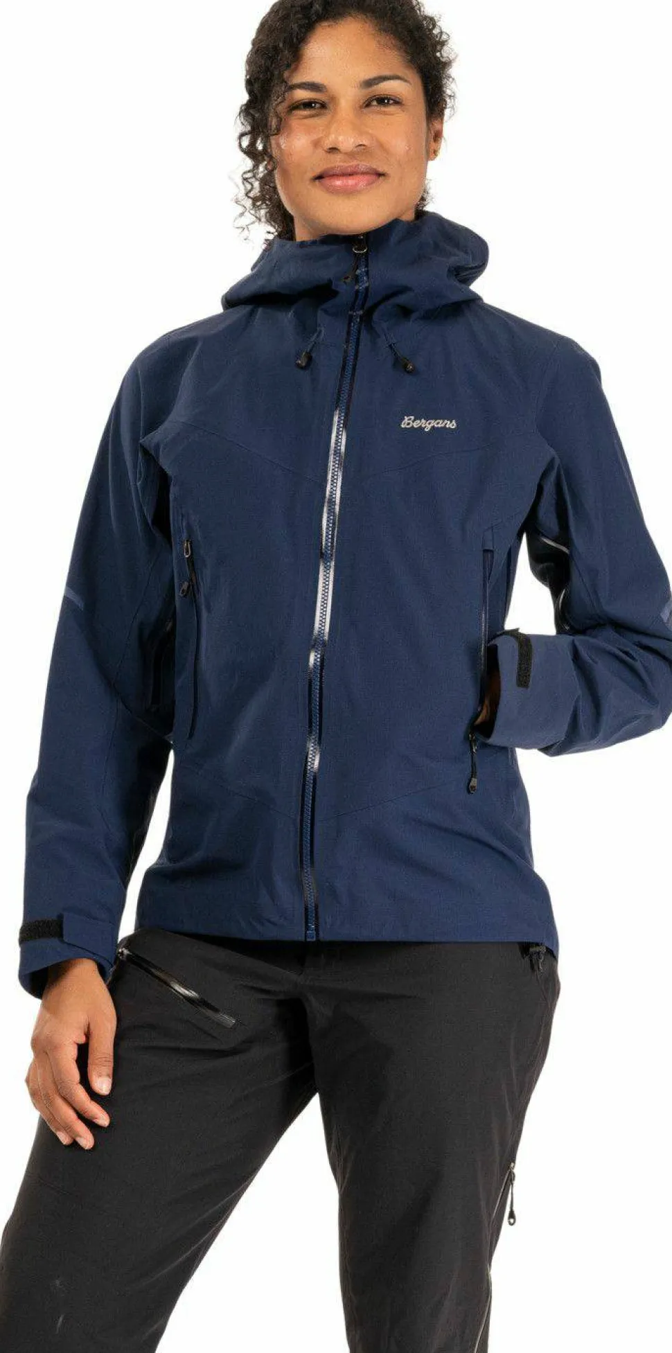 Bergans Women's Rabot Alpine 3L Shell Jacket Navy Blue