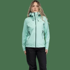 Bergans Women's Rabot Light 3L Shell Jacket Mint Crush
