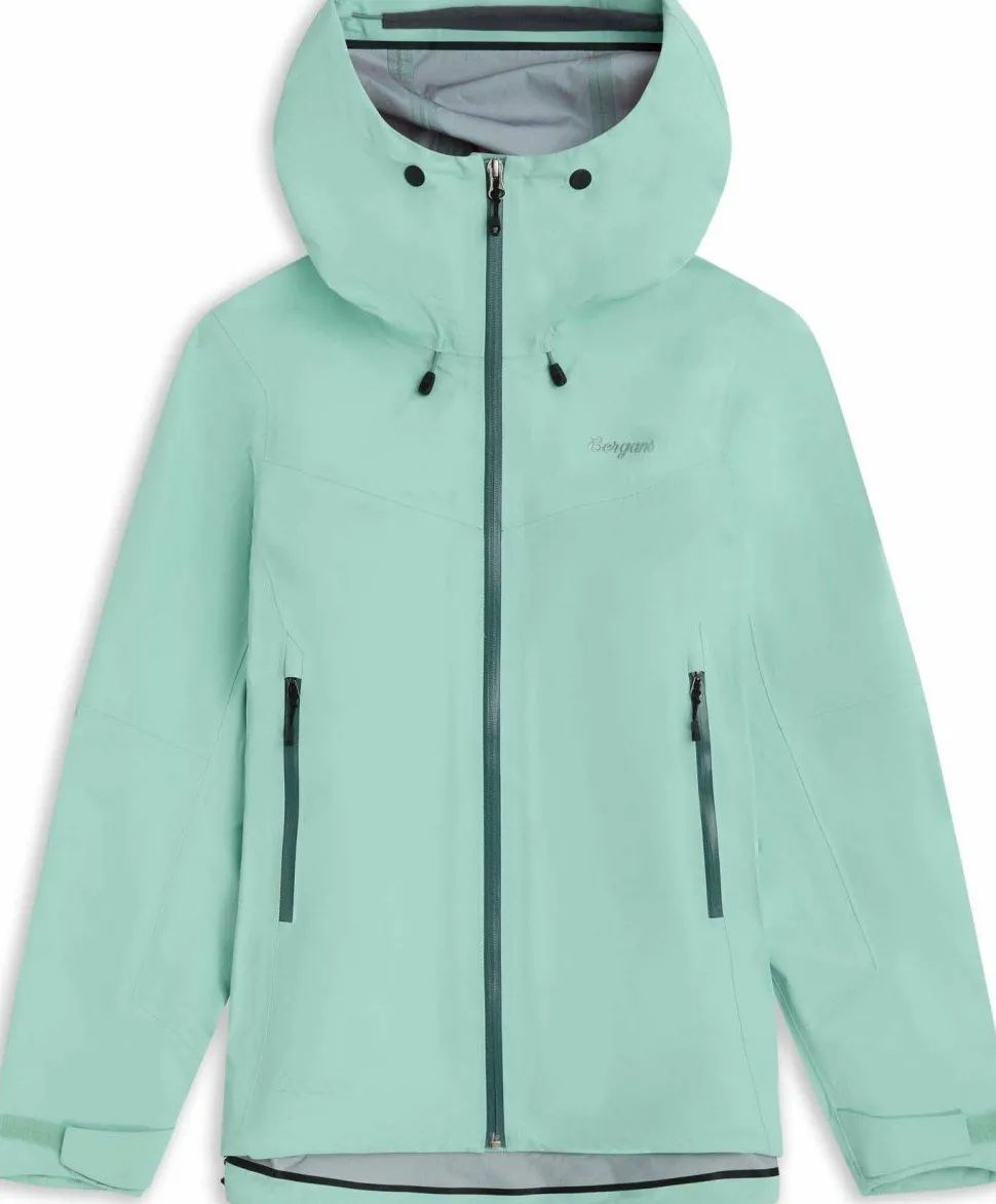 Bergans Women's Rabot Light 3L Shell Jacket Mint Crush