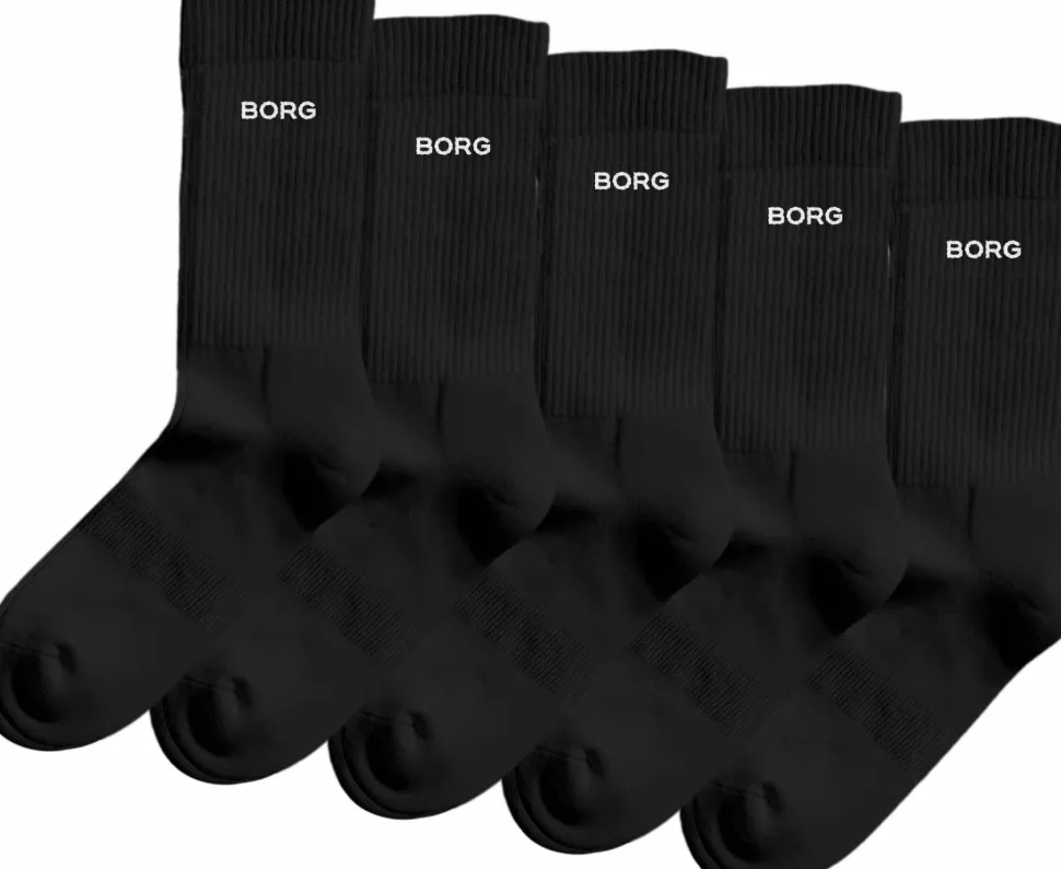 Björn Borg Essential Crew Sock 5p Multipack 2