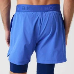Björn Borg Men's Borg 2 In 1 Shorts Amparo Blue
