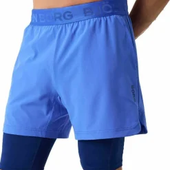 Björn Borg Men's Borg 2 In 1 Shorts Amparo Blue