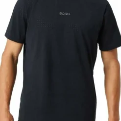 Björn Borg Men's Borg Running Perforated T-Shirt Black Beauty