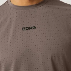Björn Borg Men's Borg Running Perforated T-Shirt Falcon